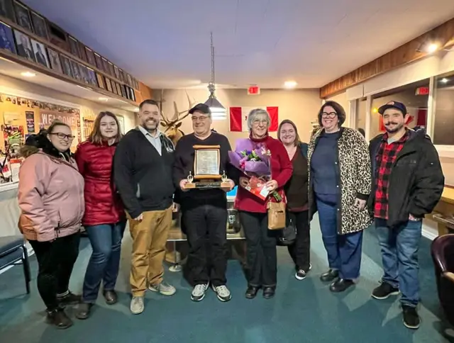 Gerald and Annie Gustafson receive the 2025 Good Citizens award